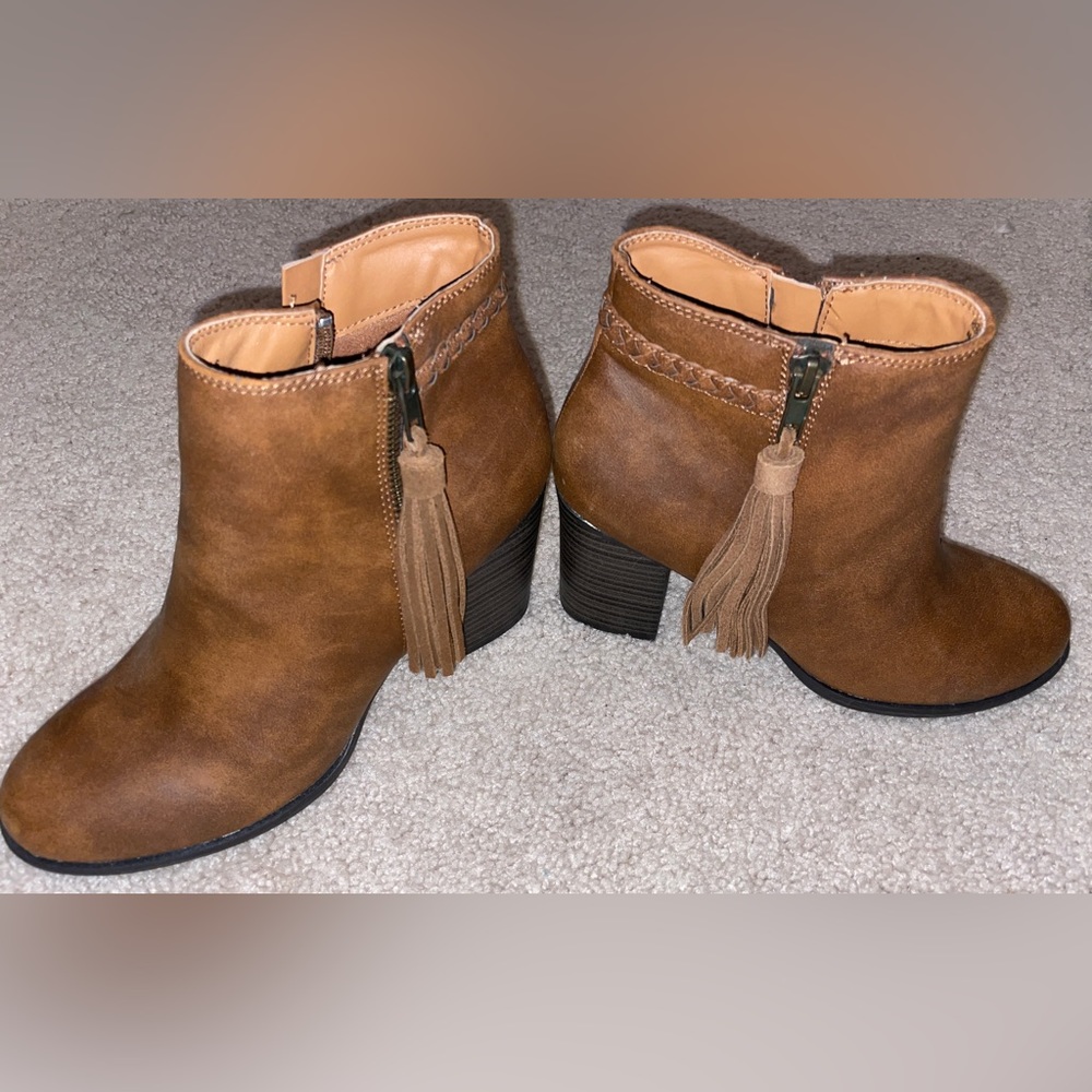 Ankle boots. Worn only once.